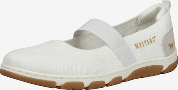 Slipper di MUSTANG in bianco: frontale