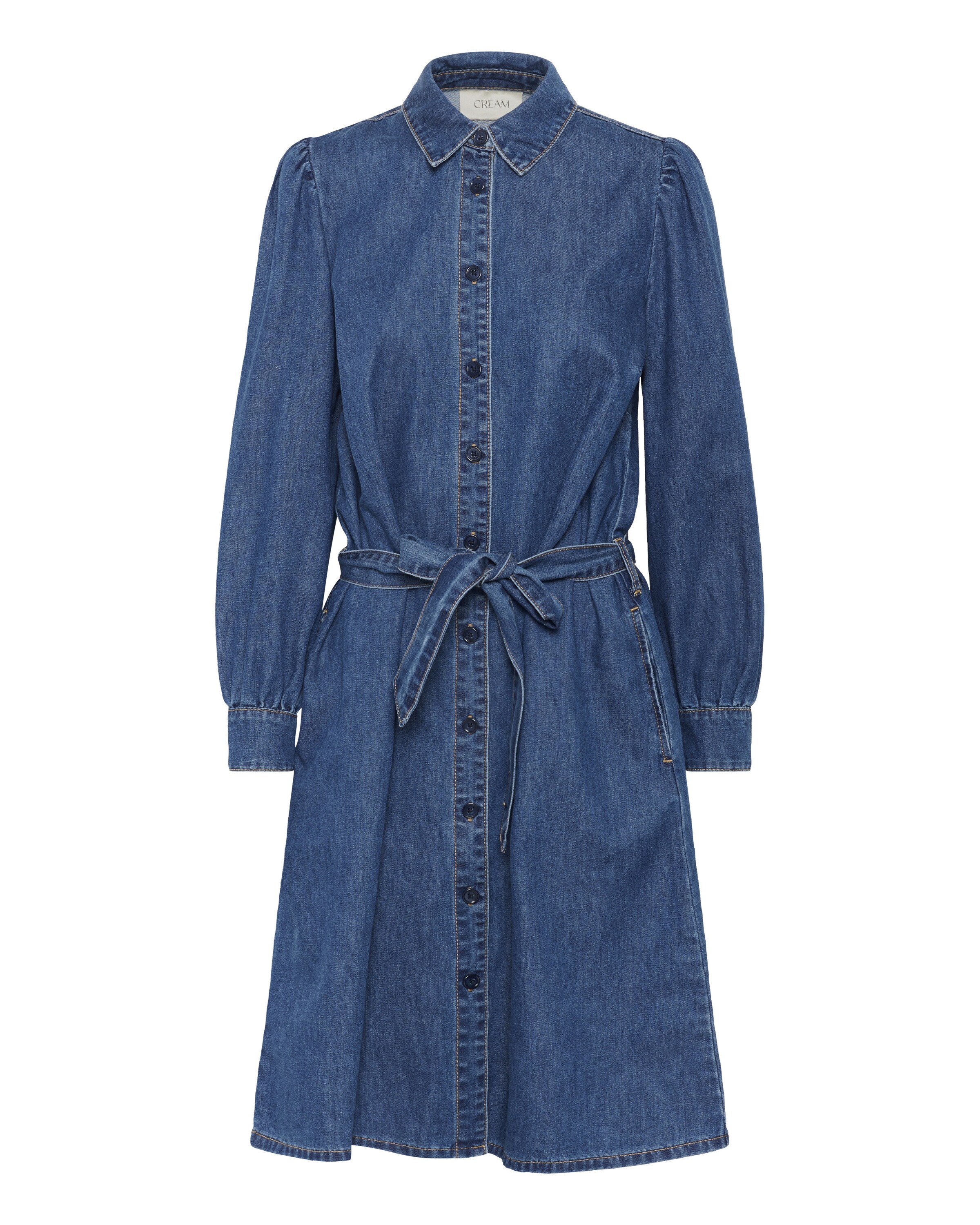 Cream Blusenkleid 'Stelle  ' in blue denim, Produktansicht