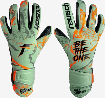 REUSCH Torwarthandschuhe 'Pure Contact Fusion' in Grün: predná strana