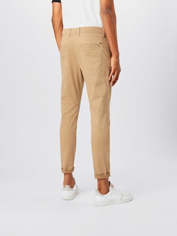 !Solid Regular Chino trousers 'Jim' in Beige