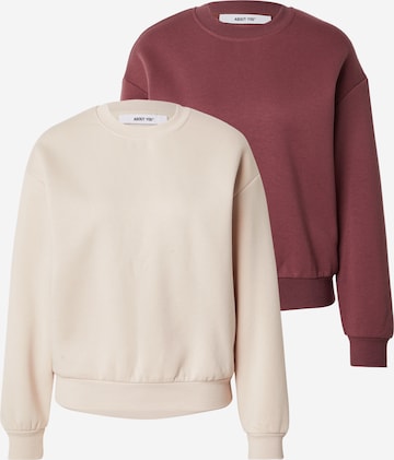 ABOUT YOU - Sudadera 'Ina' en beige: frente