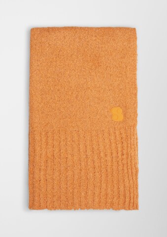 s.Oliver Scarf in Orange: front