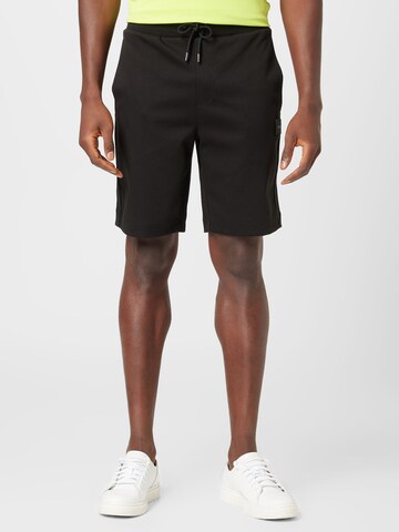 BOSS Regular Shorts 'Lamson' in Schwarz: predná strana