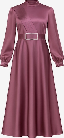 Robe de soirée MODAMIHRAM en rose : devant