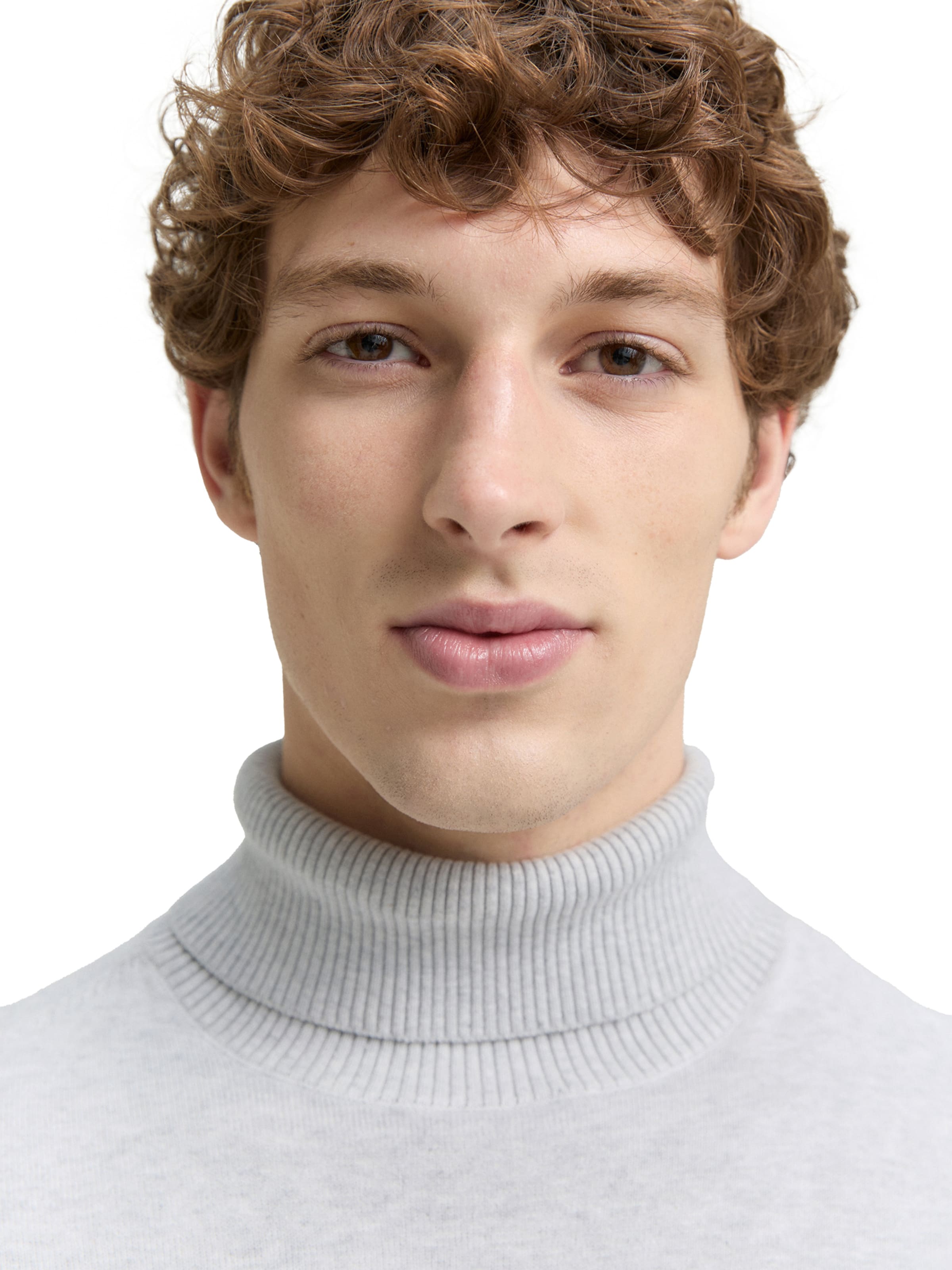 TOM TAILOR DENIM Sweater in Grey