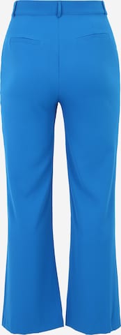 minus Flared Pleat-Front Pants 'Velia' in Blue