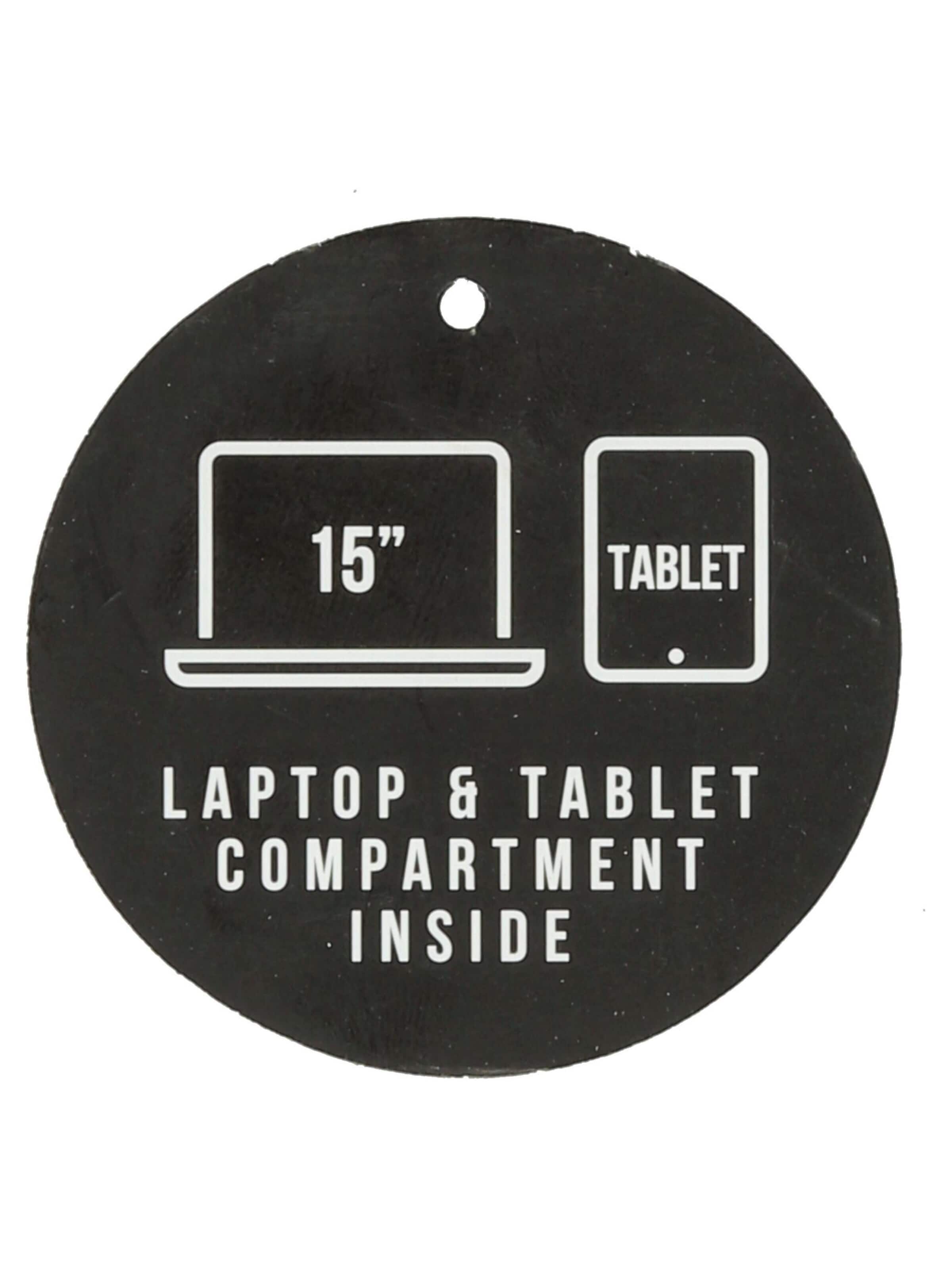 Enrico Benetti Laptoptas in Zwart