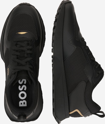 BOSS Black Sneakers laag 'Jonah' in Zwart
