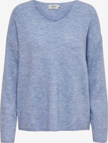 ONLY Sweater 'Camilla' in Blue: front