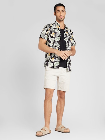 JACK & JONES - Regular Calças chino 'MARCO SUMMER' em bege