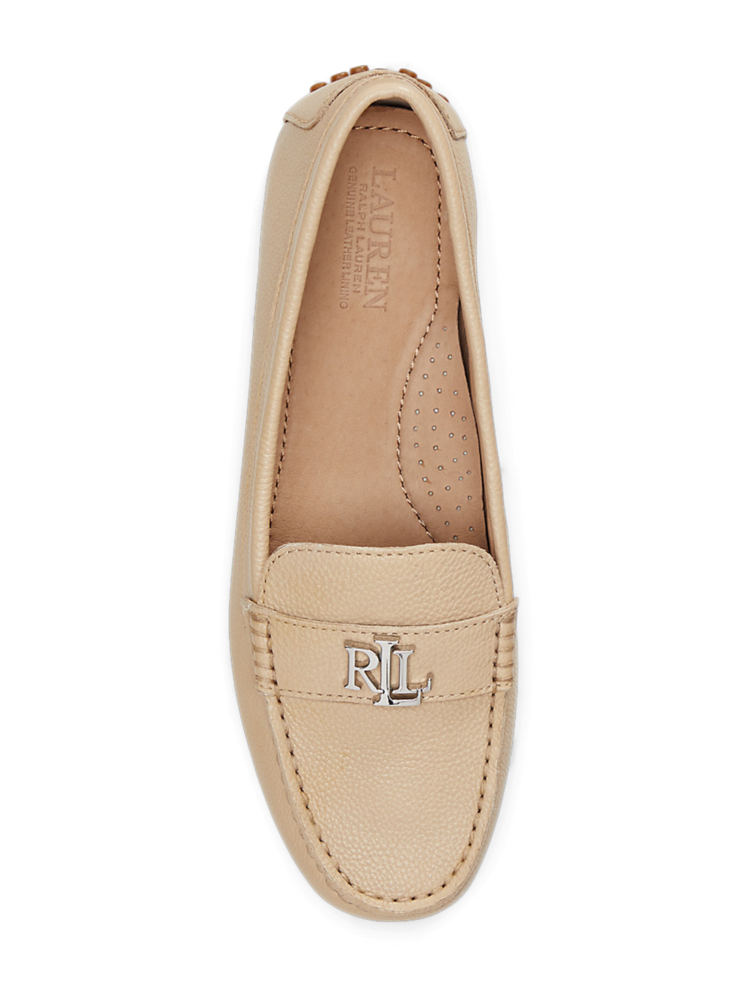 Lauren Ralph Lauren Мокасины 'BARNSBURY-FL-CS' в Бежевый