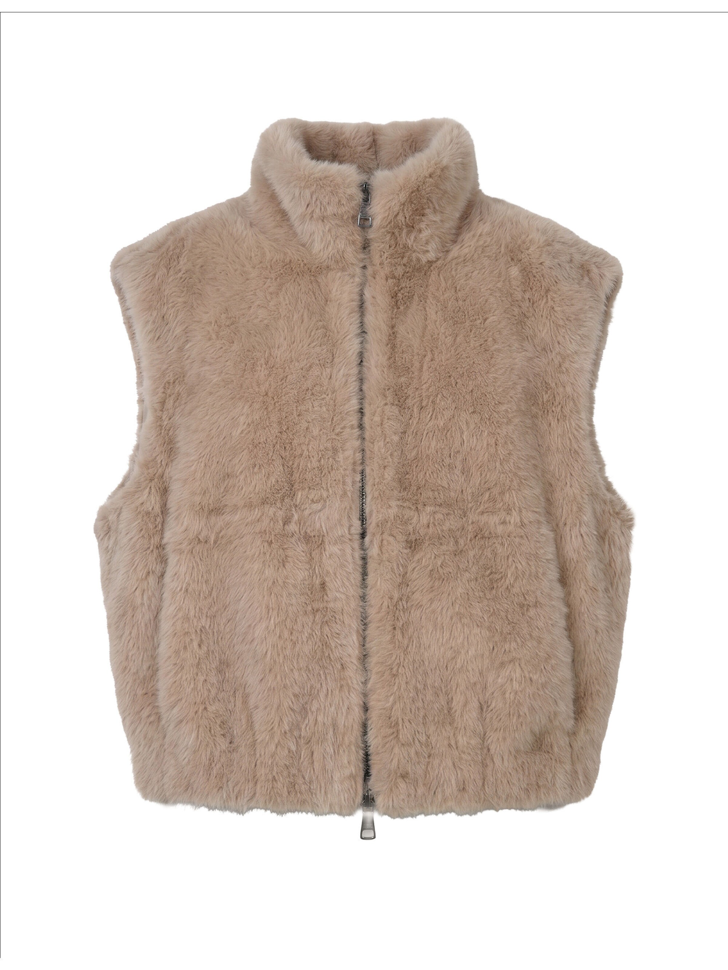 BLONDE No. 8 Vest 'Leni' in Grey: front
