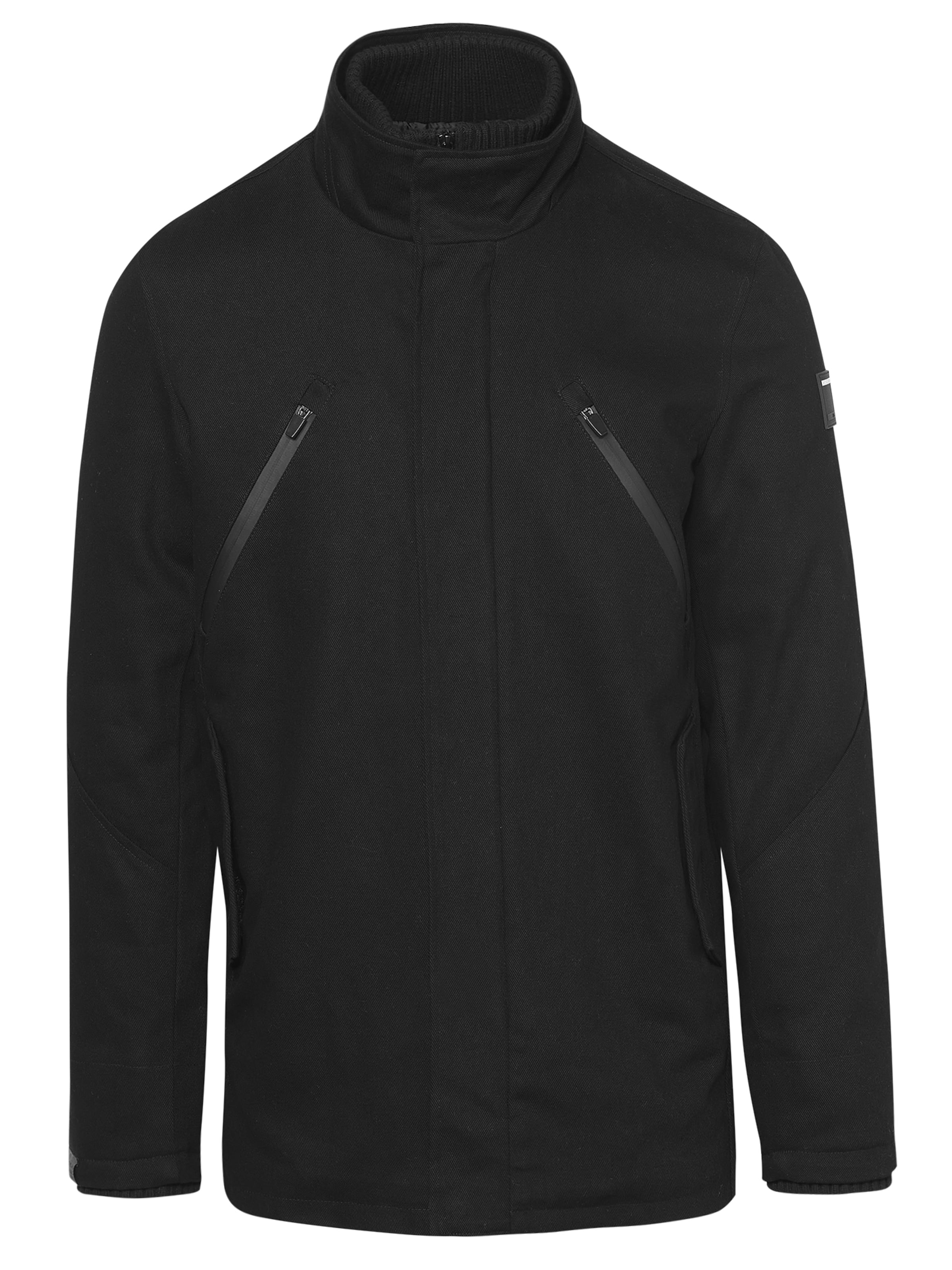 KOROSHI Chaqueta de entretiempo en negro, Vista del producto