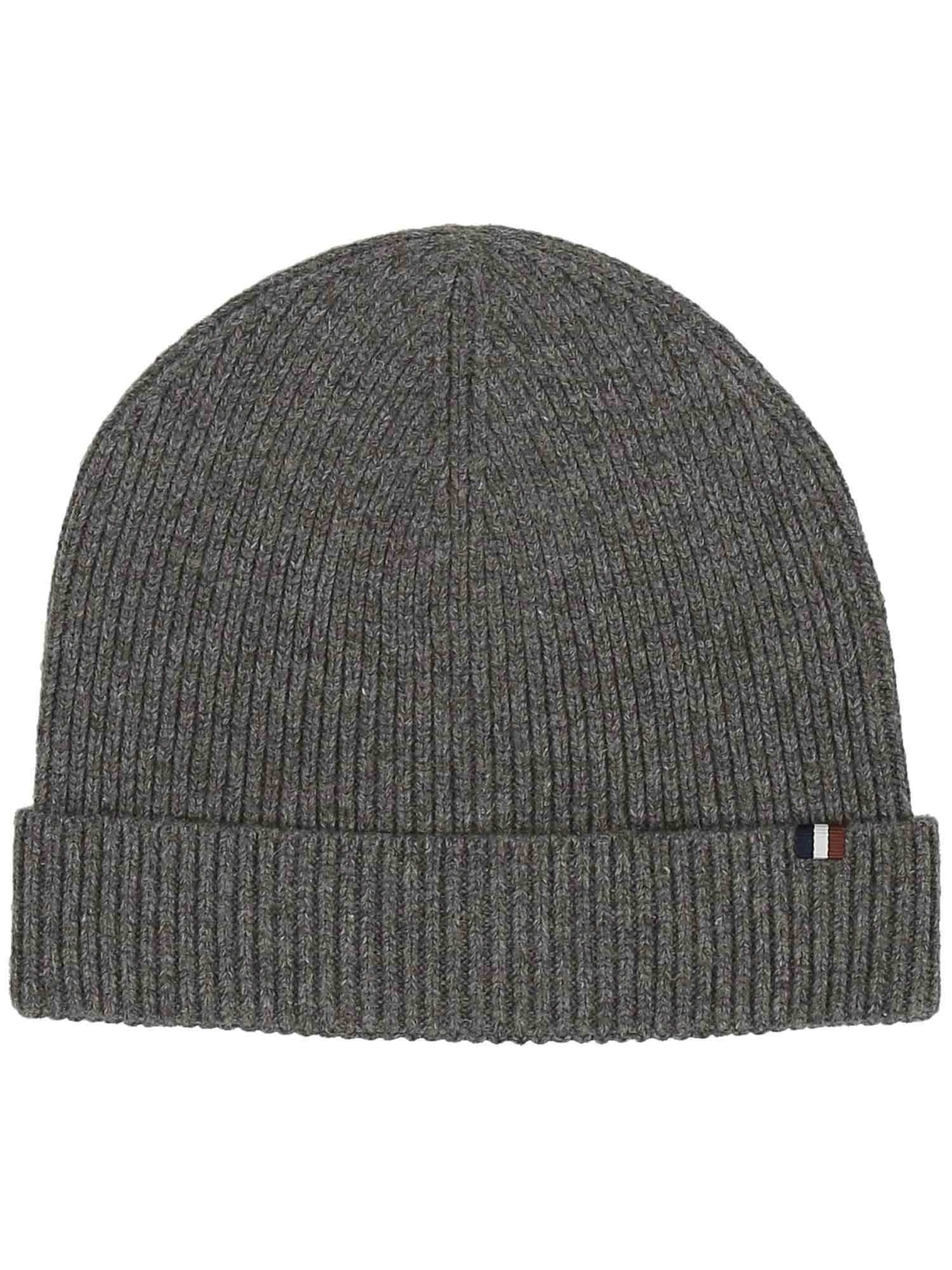bugatti Beanie in Grey: front