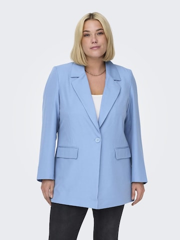 ONLY Carmakoma Blazer i blå: forside