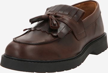 SELECTED HOMME - Mocasines 'KILTIE' en marrón: frente