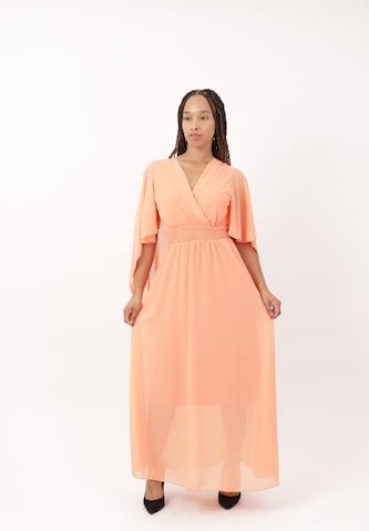 Elara Jurk in Oranje
