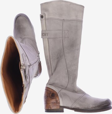 YELLOW CAB Dress Boots in 38 in Grey: front