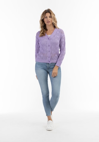 Cardigan Usha en violet