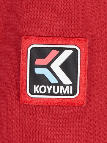 Koyumi Sweatshirt 'Free your Neck' in Red