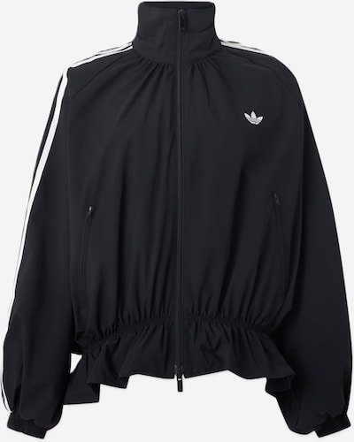 ADIDAS ORIGINALS Prechodná bunda, veľkosť XS - čierna / biela, Produkt