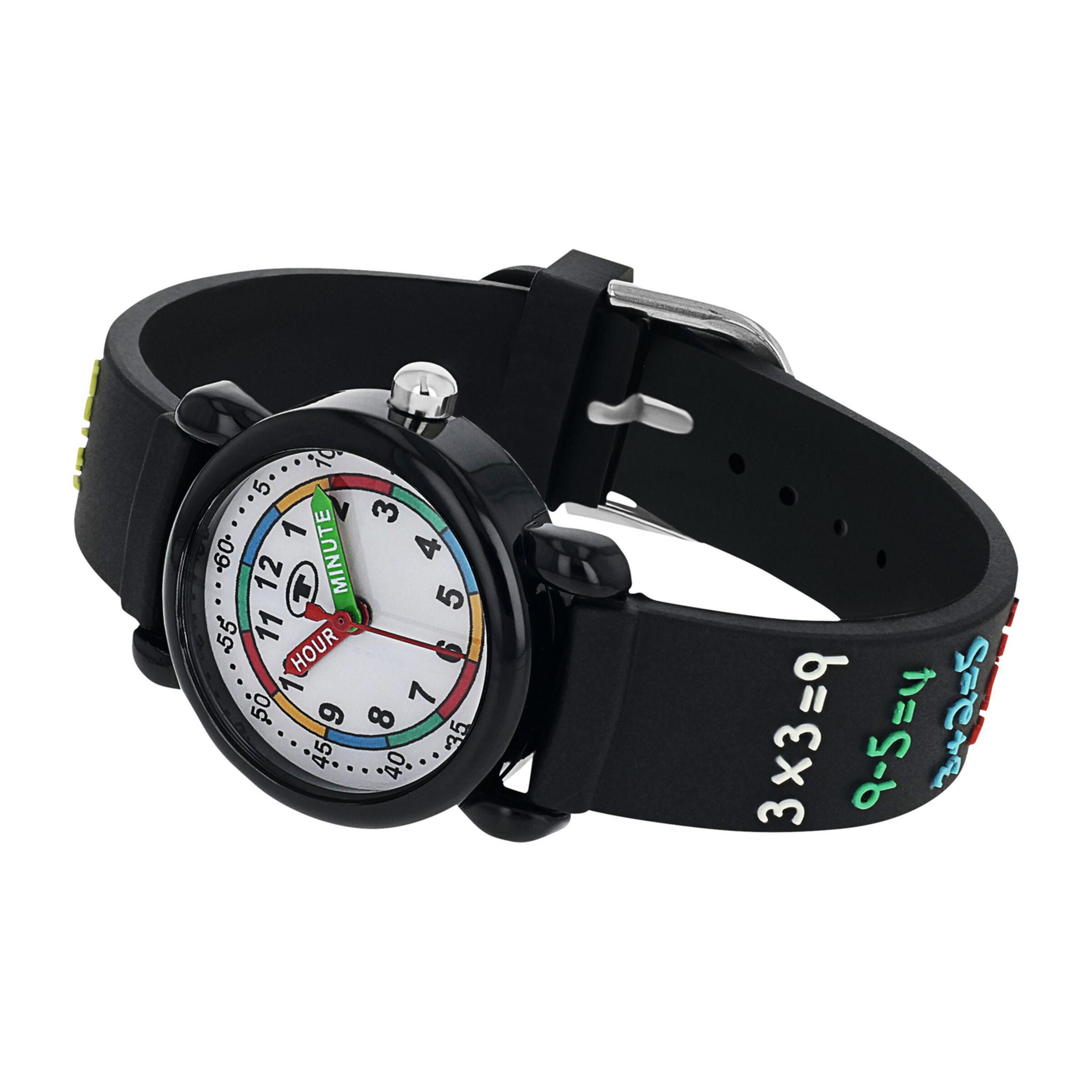 TOM TAILOR Uhr in Schwarz