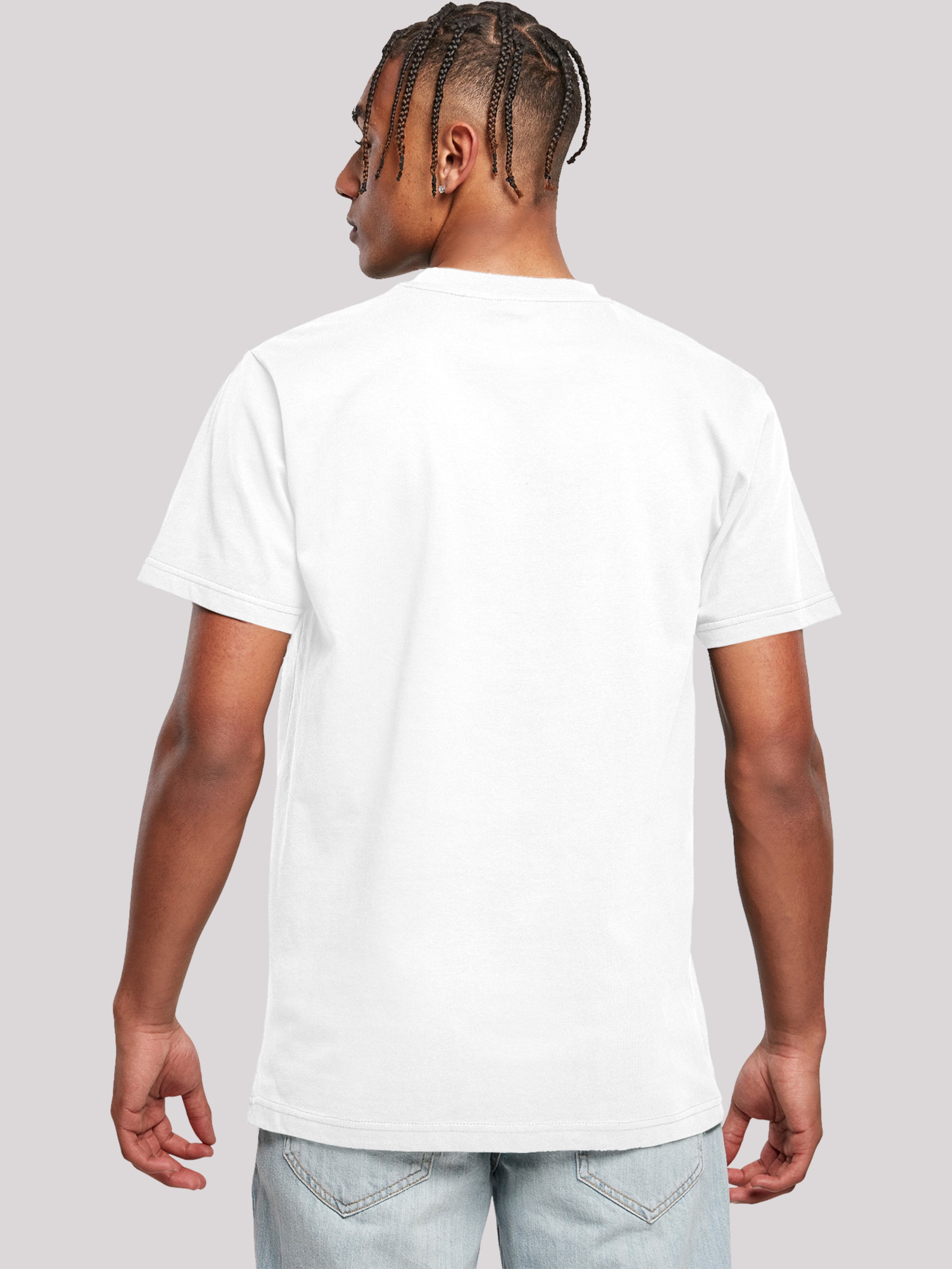 Männer Große Größen F4NT4STIC Shirt 'FRIENDS TV Serie Text Logo WHT' in Weiß - GG76157 Männer Große Größen F4NT4STIC Shirt 'FRIENDS TV Serie Text Logo WHT' in Weiß - GG76157
