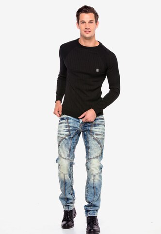 CIPO & BAXX Regular Jeans 'CD535' in Blue