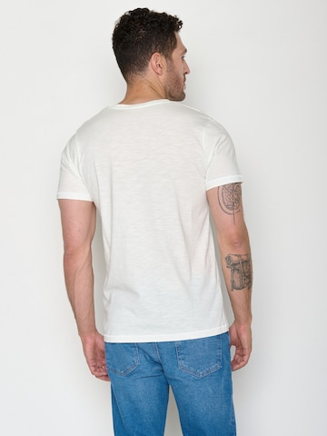 GREENBOMB Shirt 'Spice Bike Mountain Pines' in Wit