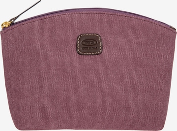 Bric's Toiletry Bag 'Sorrento' in Purple: front