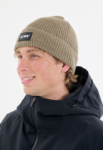 SLOPE Sports beanie 'Andi' in Beige