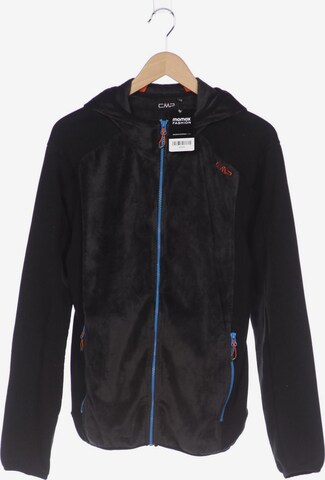 CMP Sweatshirt & Zip-Up Hoodie in L-XL in Black: front