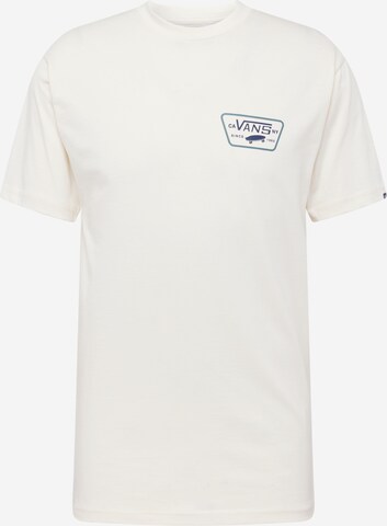 VANS - Camiseta en blanco: frente