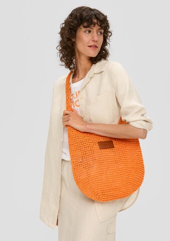 s.Oliver Shopper in Orange: Rückseite
