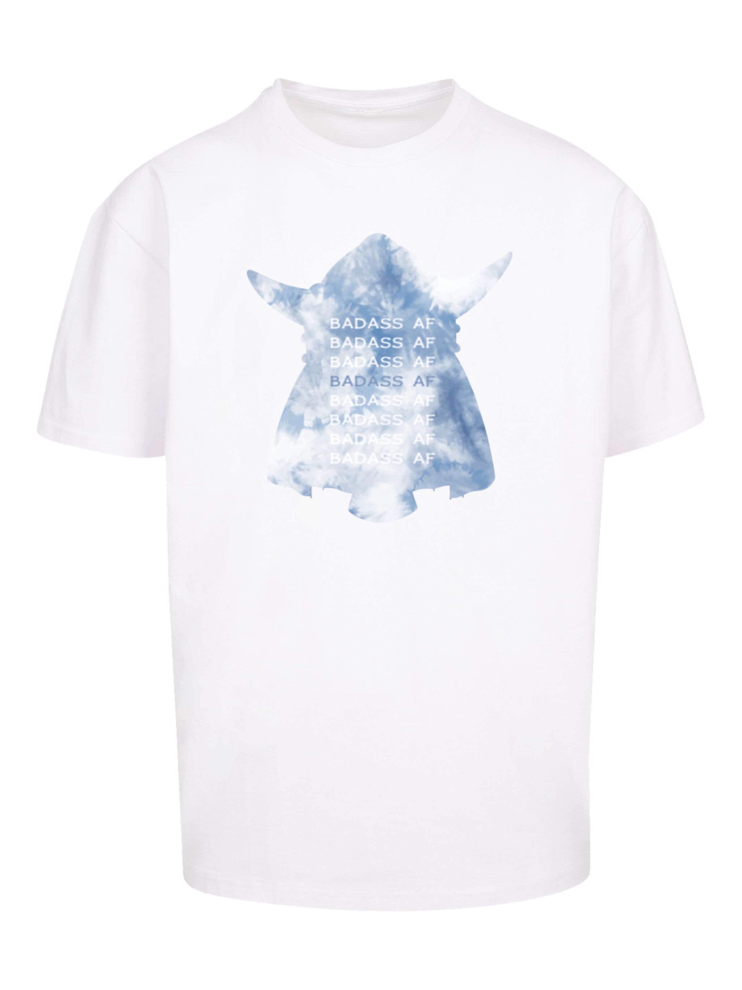 F4NT4STIC Shirt 'Wickie und die starken Männer' in Wit: voorkant