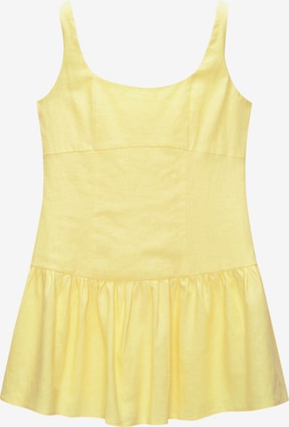 Pull&Bear Kesämekko värissä keltainen: etupuoli