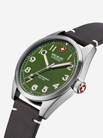 SWISS MILITARY HANOWA Analoguhr 'Falcon' in Silber