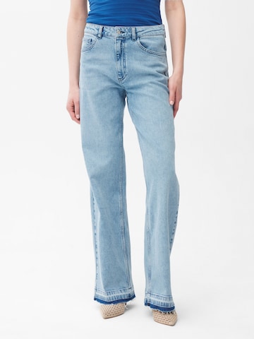 Wide Leg Jean adl en bleu