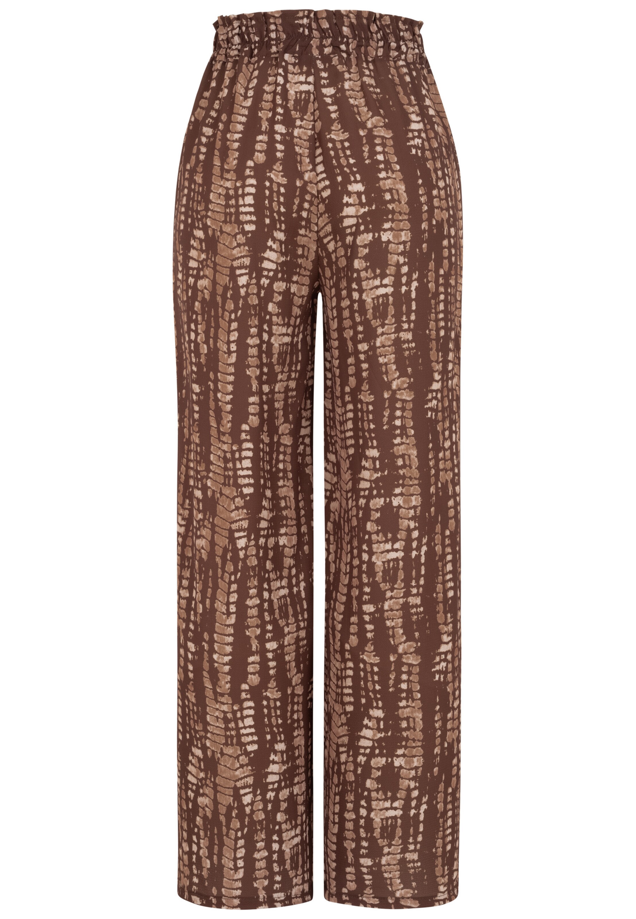 Cloud5ive Zvonové kalhoty Kalhoty – hnědá