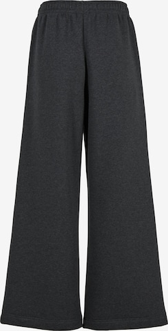 Wide Leg Pantalon Urban Classics en gris : devant