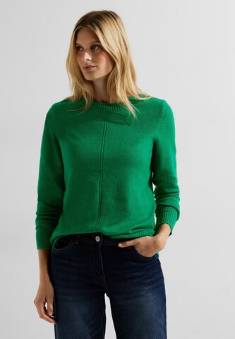 CECIL Sweater in Green: front