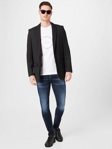 Won Hundred - Ajuste regular Chaqueta saco 'Manny' en negro