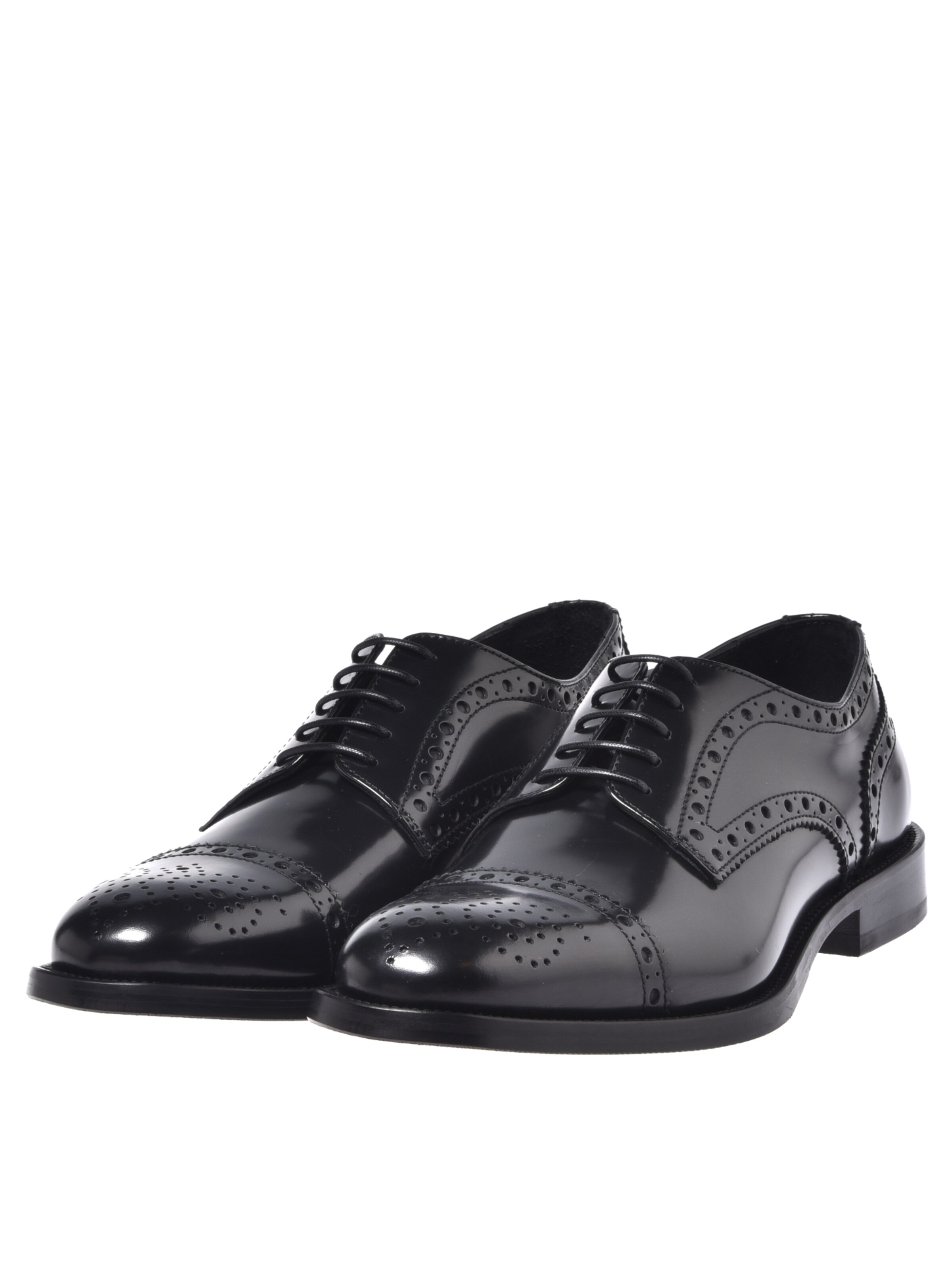 BALDININI Veterschoen in Zwart