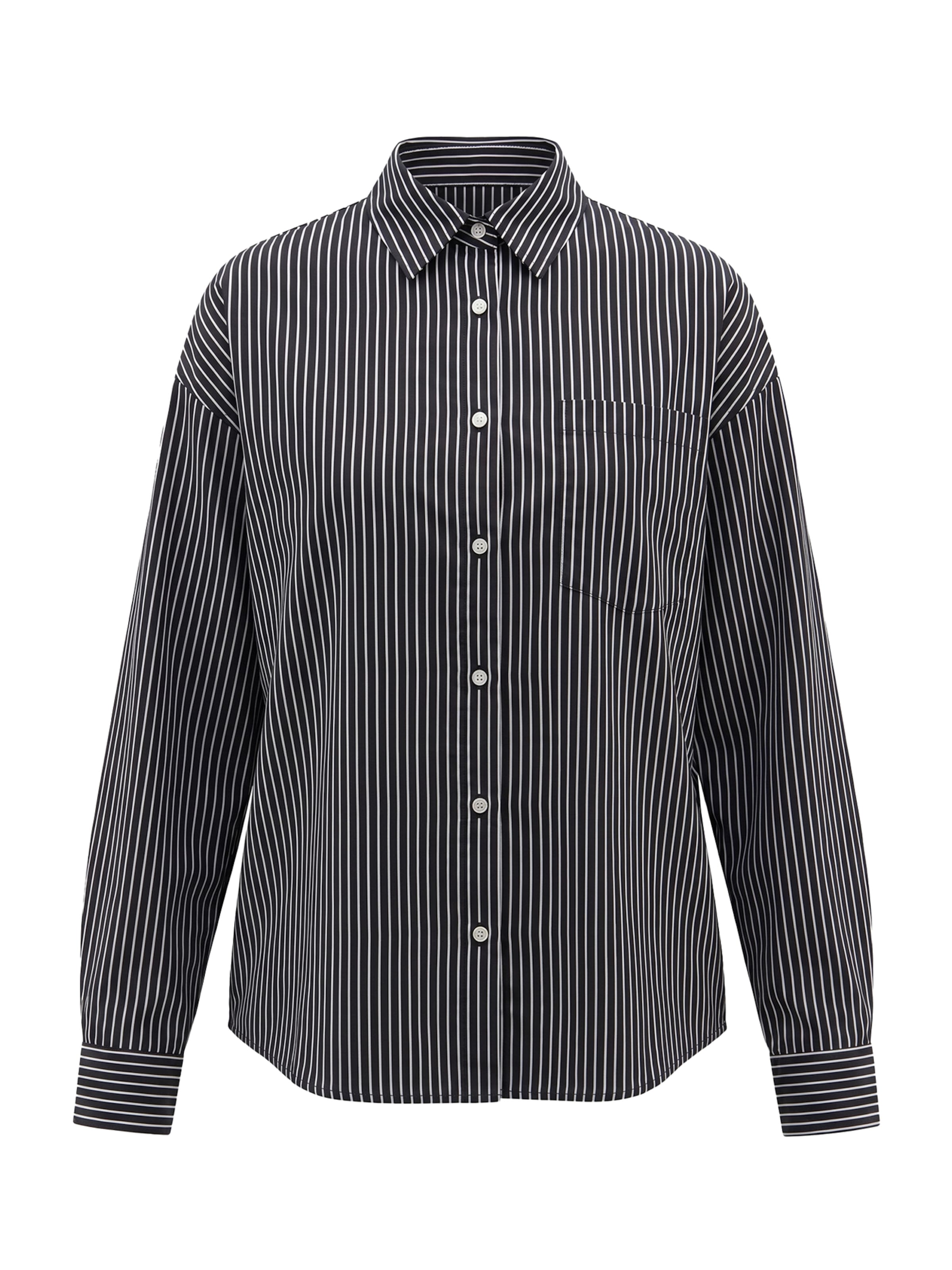 Imily Bela Bluse in Schwarz: Vorderseite