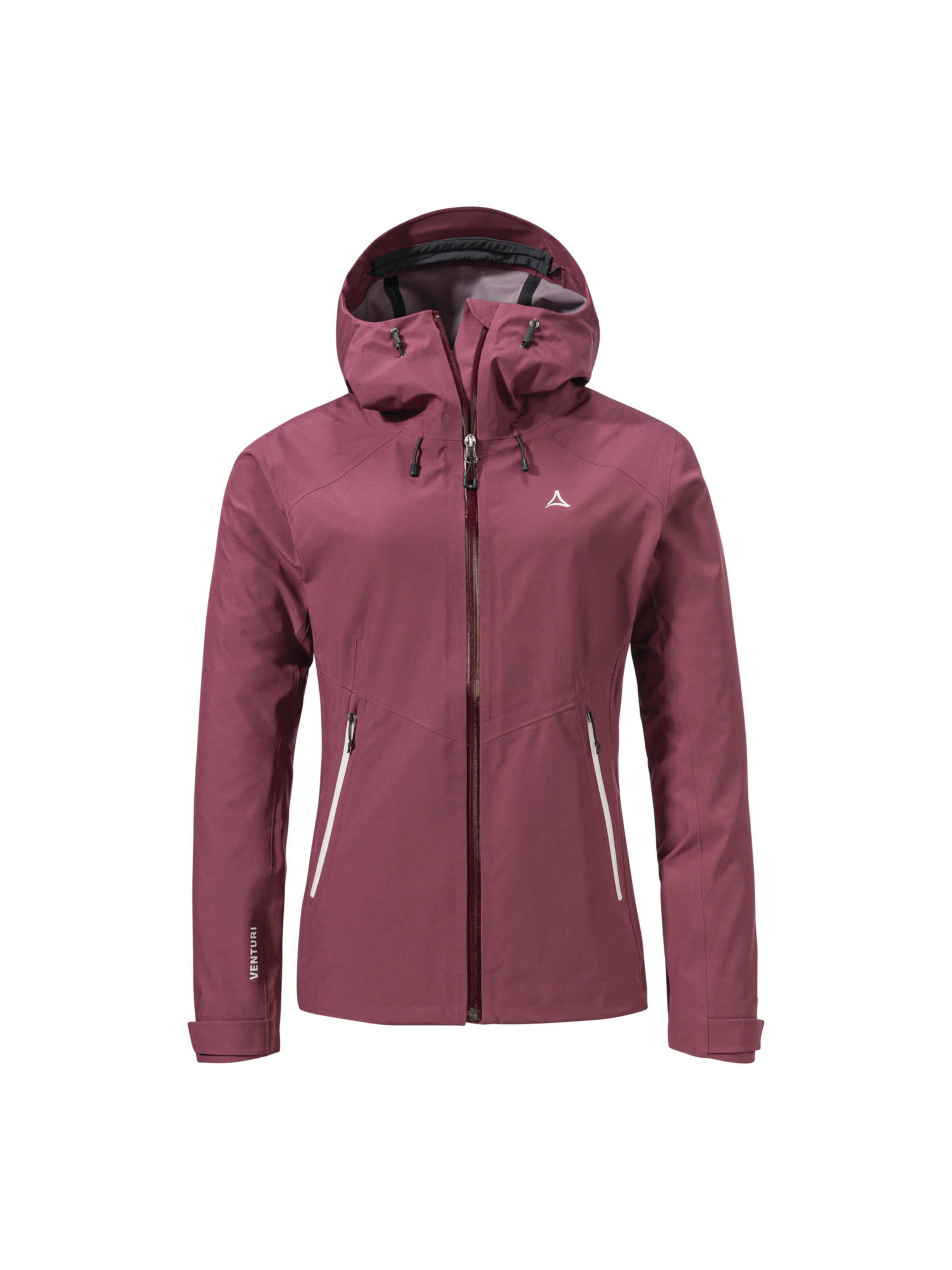 Schöffel Outdoorjas 'Style Cascata' in Roze: voorkant