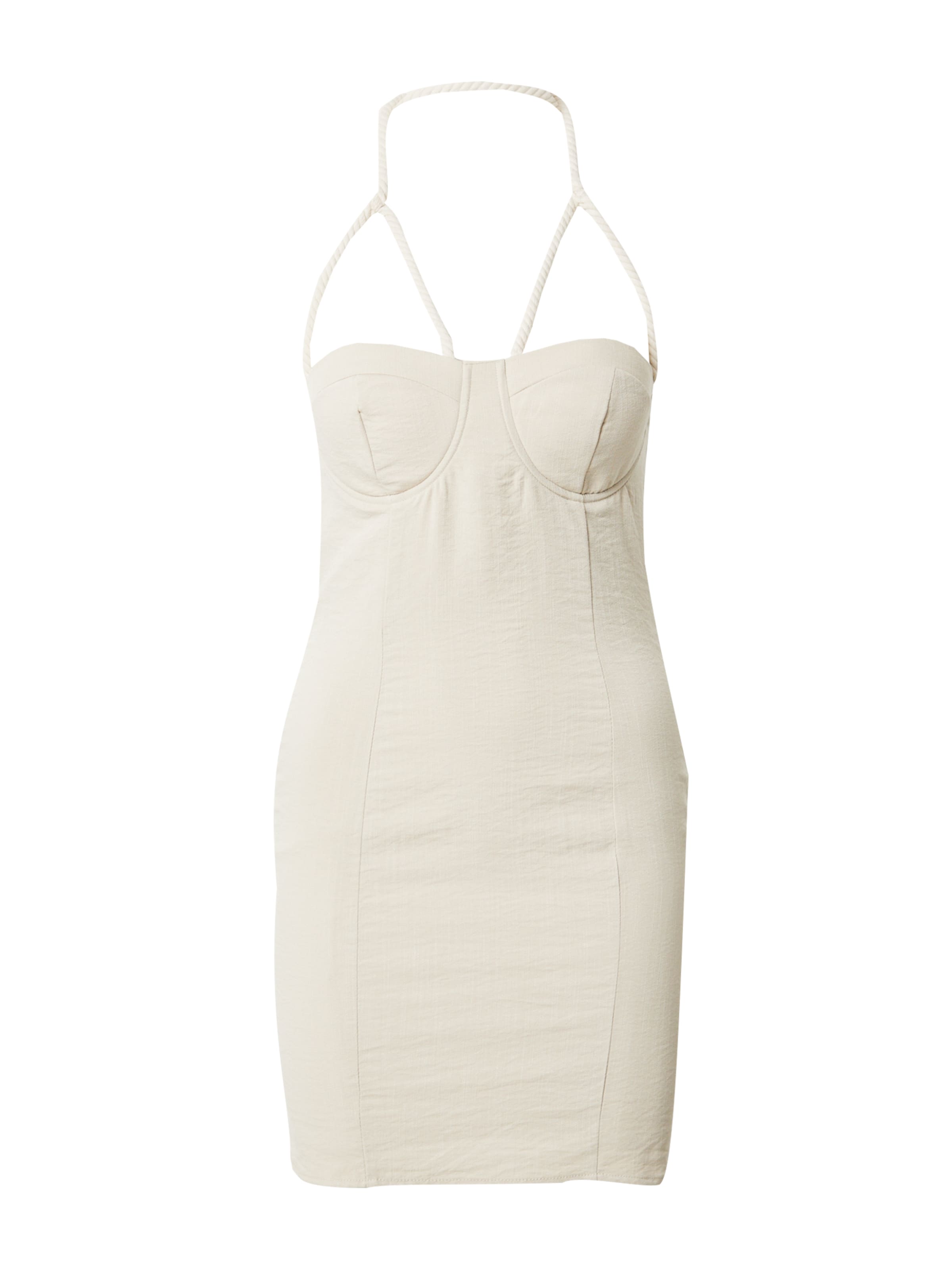 Robe d’été Misspap en beige : devant