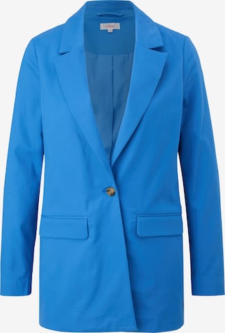 Blazer s.Oliver en bleu : devant