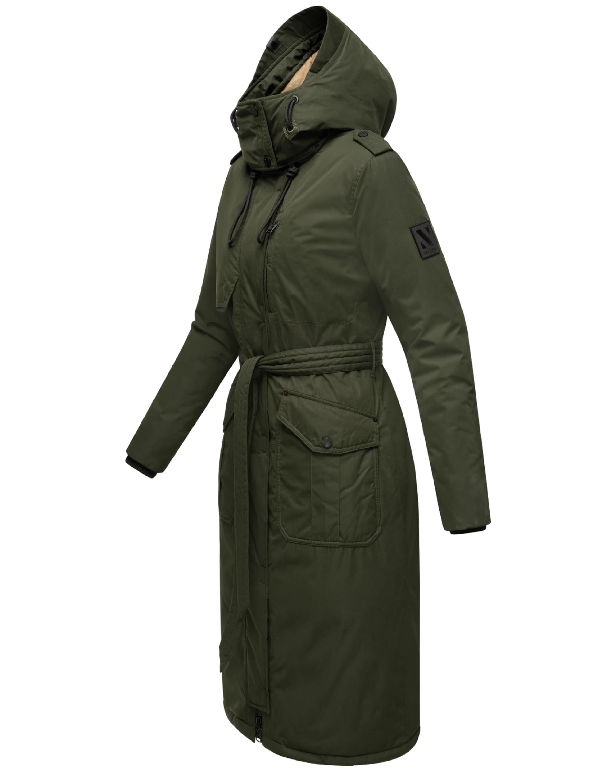 NAVAHOO Winter coat 'Hokulanii' in Green