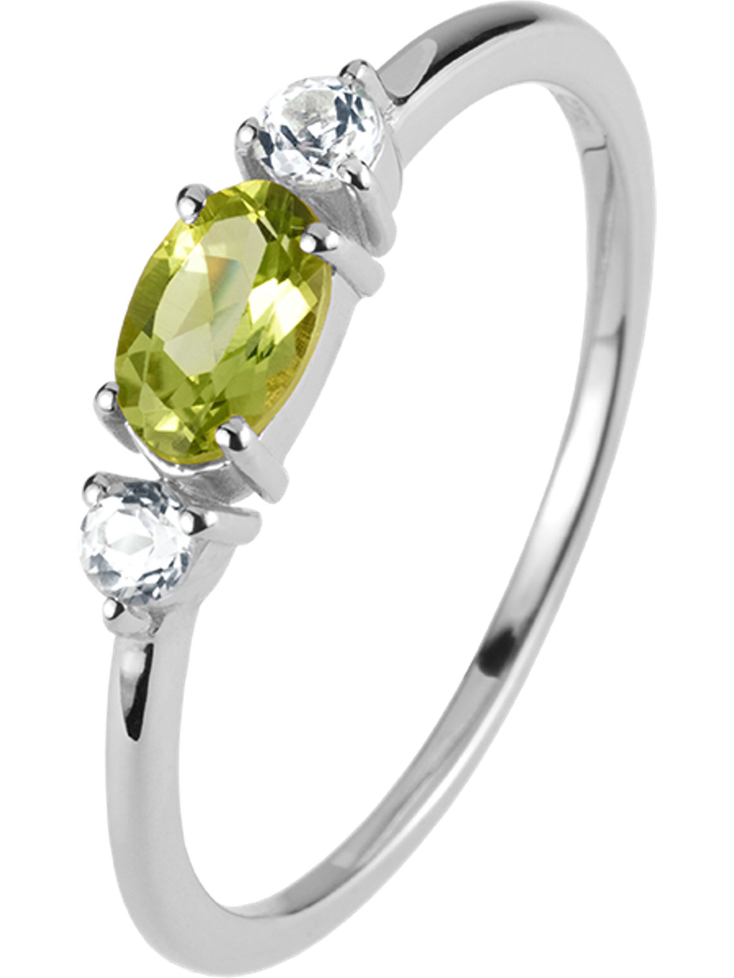 Jacques Lemans Ring in Silber: Vorderseite