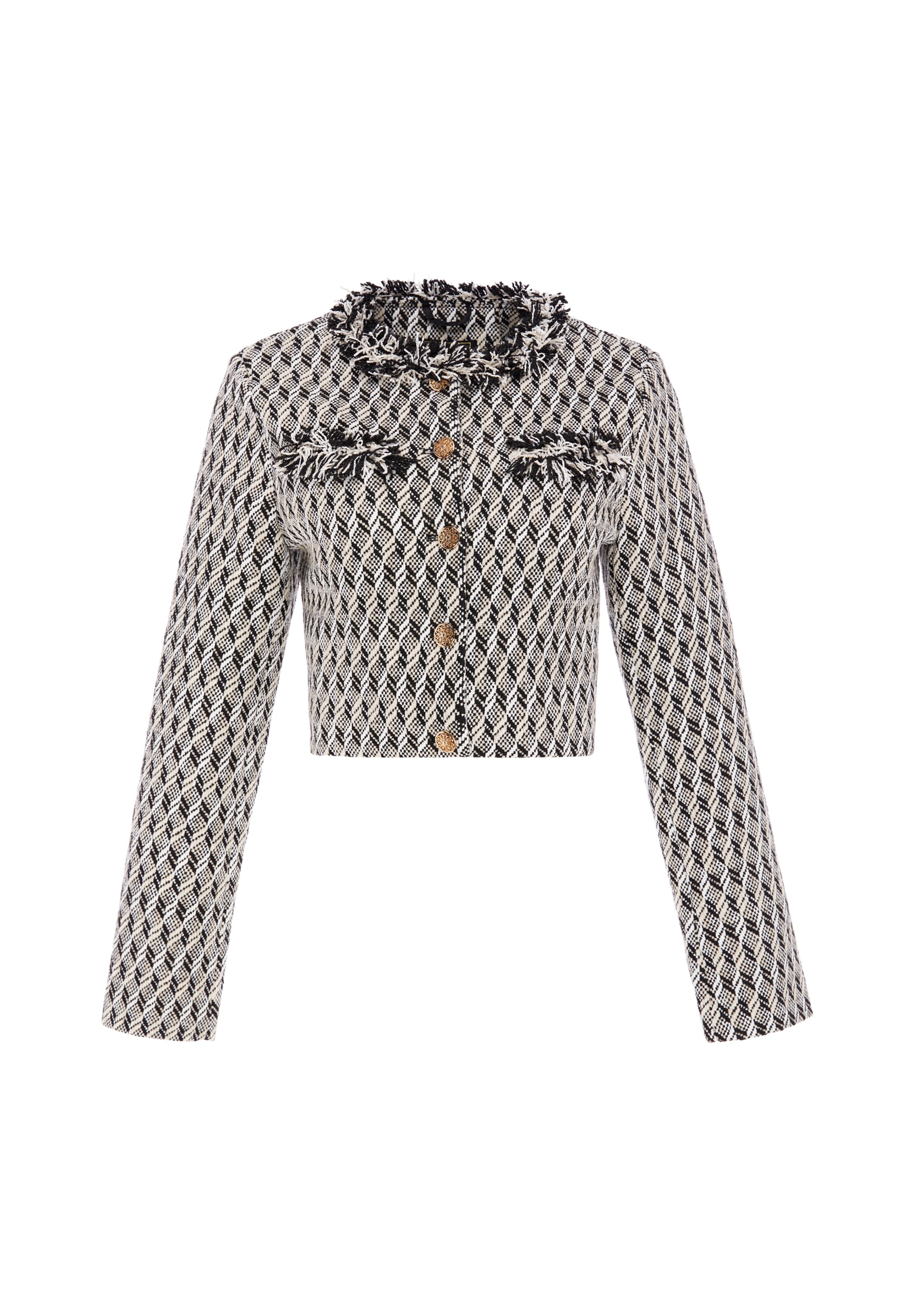 faina Blazer 'Festive' in Black: front